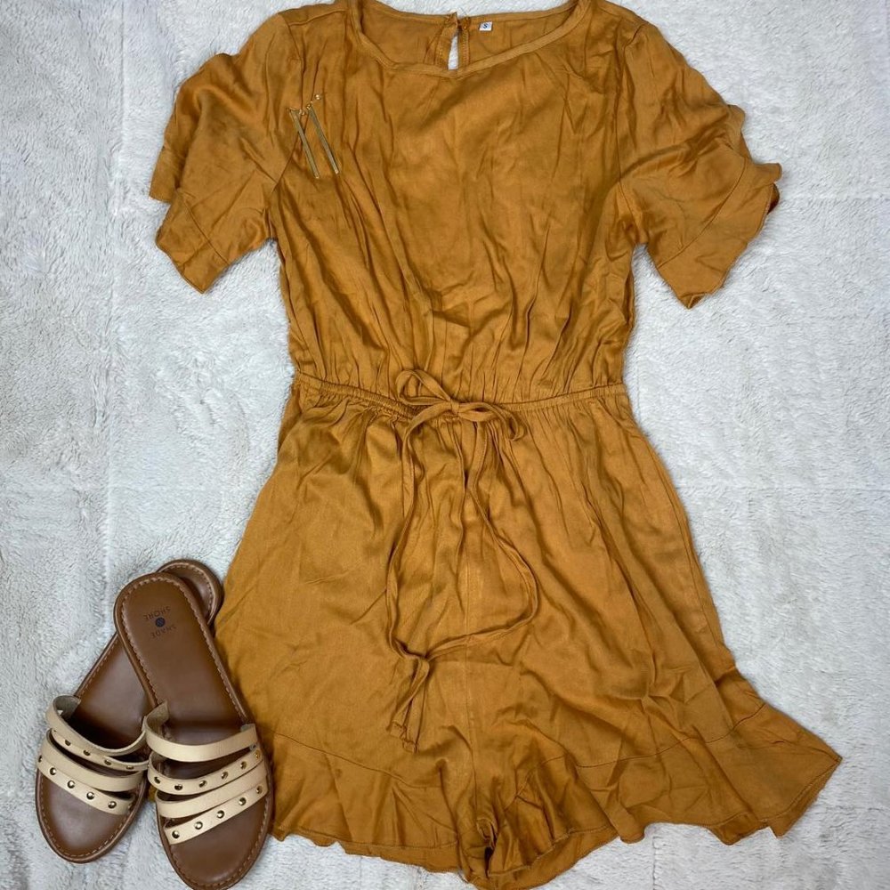 Daisy Ruffle Romper-